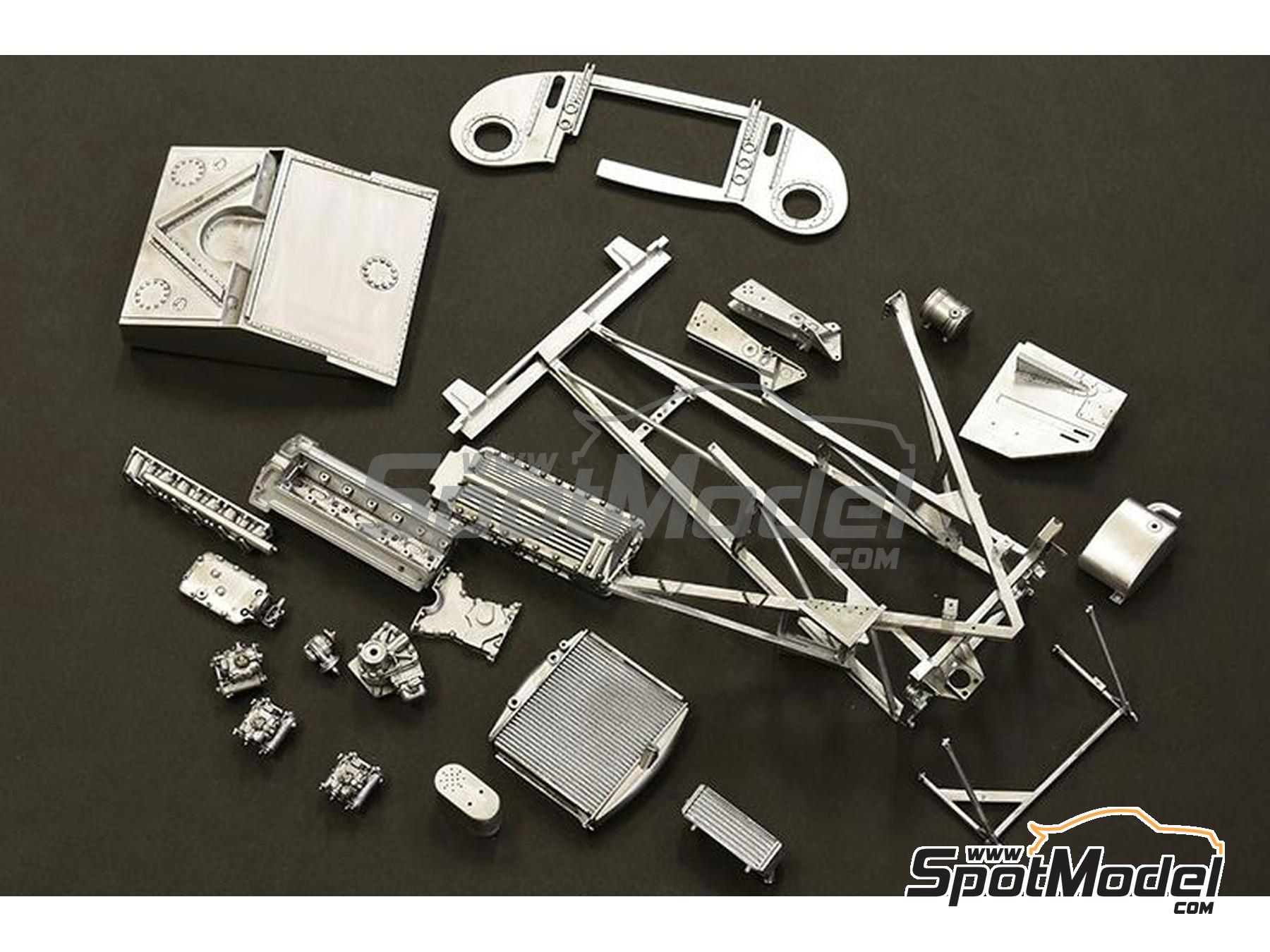 Model Factory Hiro K857: Car scale model kit 1/12 scale